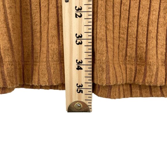 American Eagle Outfitters Sweater Dress Womens XS Camel Color Knit Viscose Blend - Picture 16 of 16